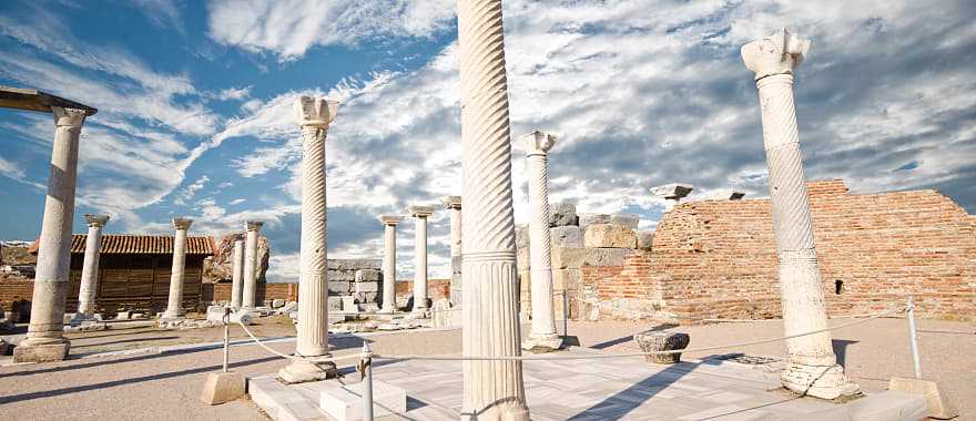 Ephesus Izmir ruins in Turkey