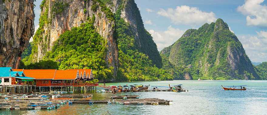 Phang Nga Bay in Thailand.