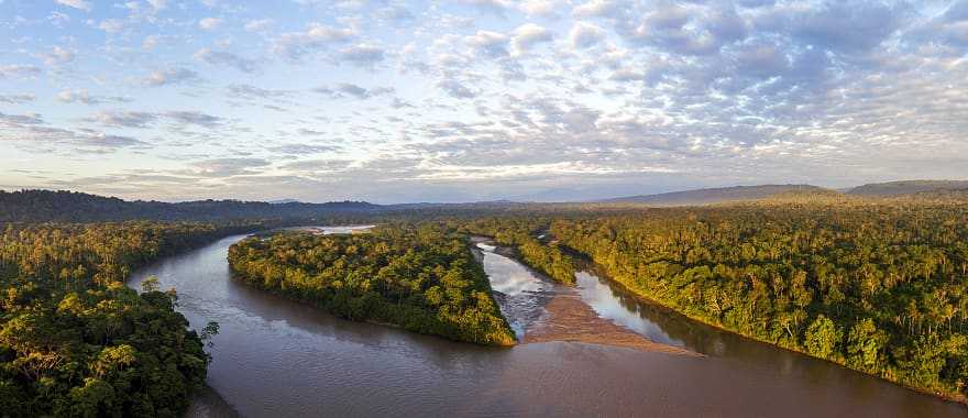 The Napo River in the Ecuadorian Amazon