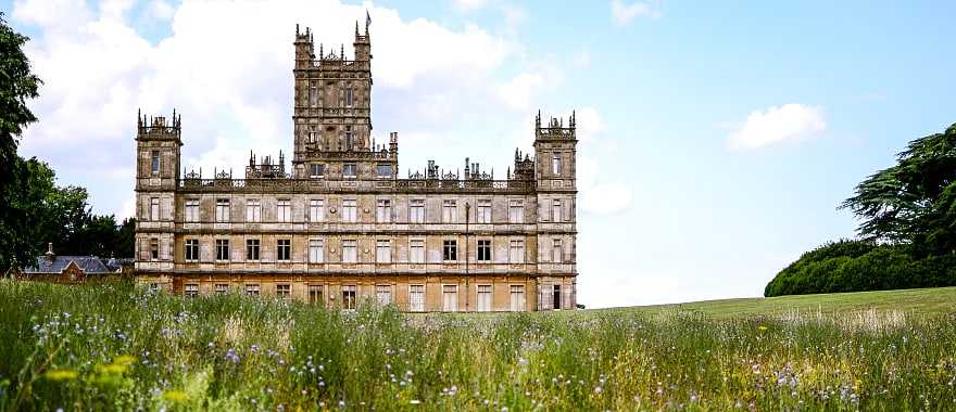 England Highclere Castle from Downton Abbey