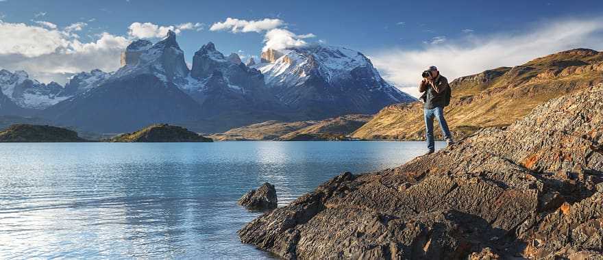 Torres del Paine National Park in Puerto Natales, Chile 