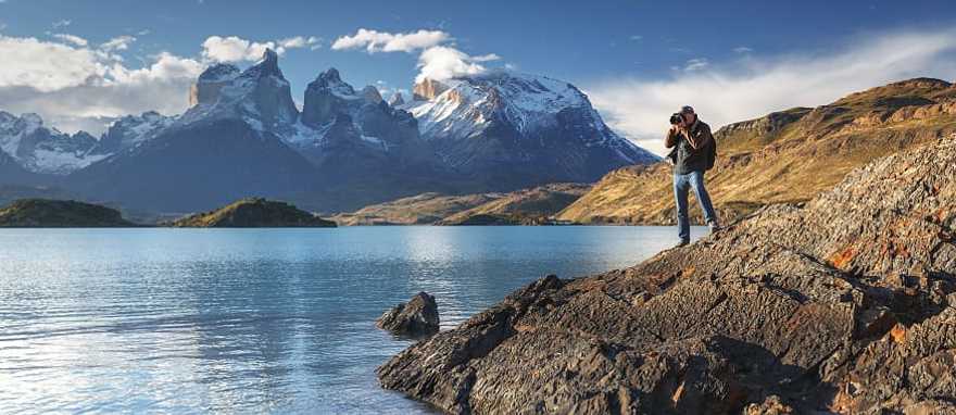 Torres del Paine National Park in Puerto Natales, Chile 