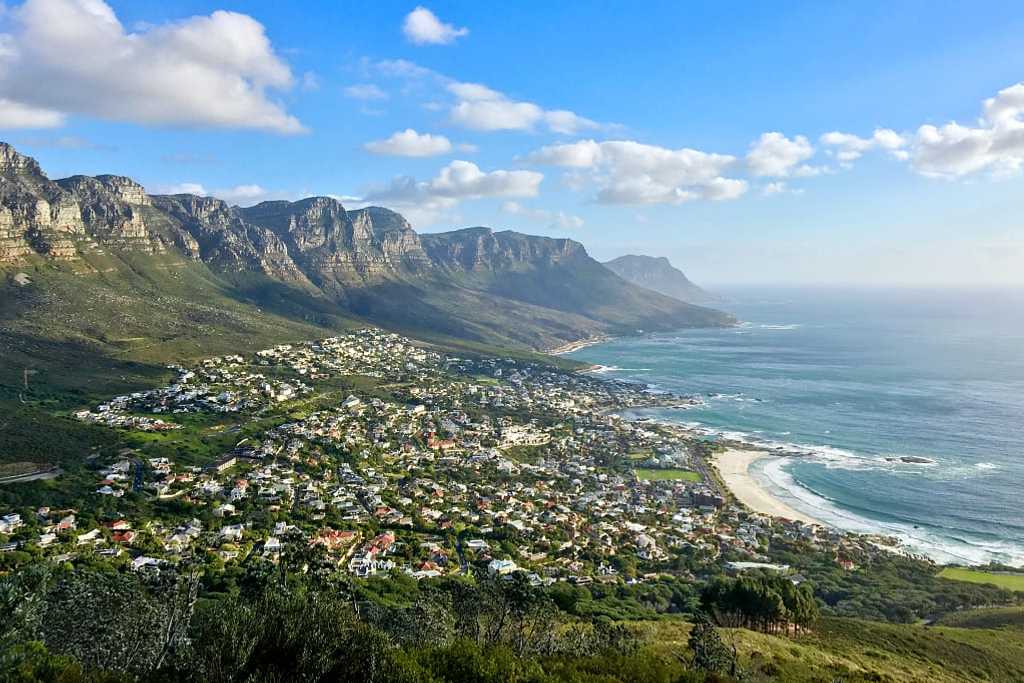 Cape Town aerial view, South Africa