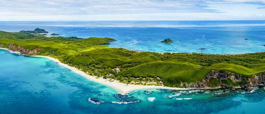 Fiji Island aerial view