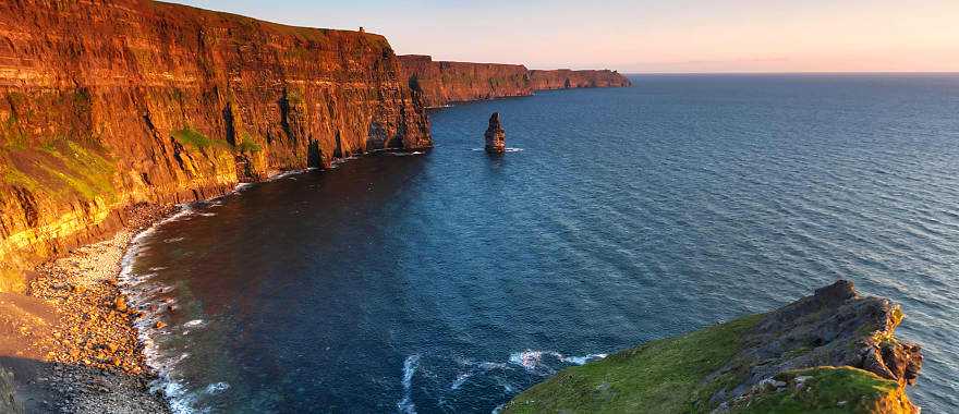 Walk along the coast to the famous Cliffs of Moher, Ireland