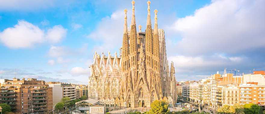 La Sagrada Familia in Barcelona, Spain