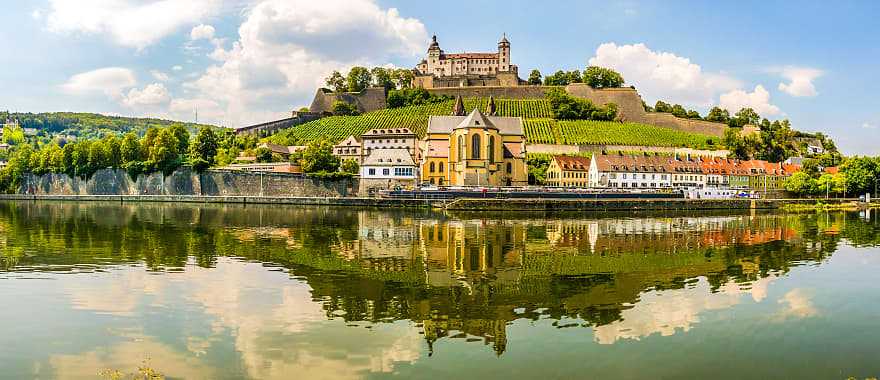 Marienberg Castle in Würzburg, Germany