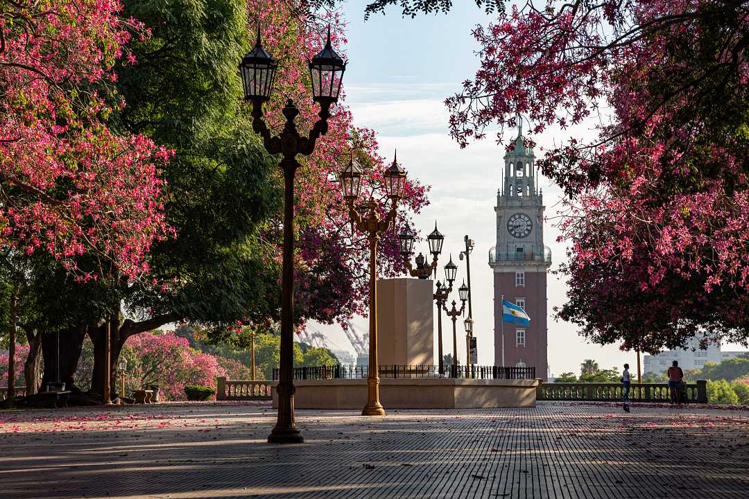 Plaza San Martin in the Retiro neighborhood of Buenos Aires, Argentina