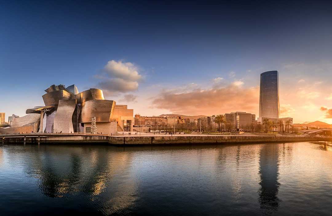 Guggenhiem Museum in Bilbao, Spain