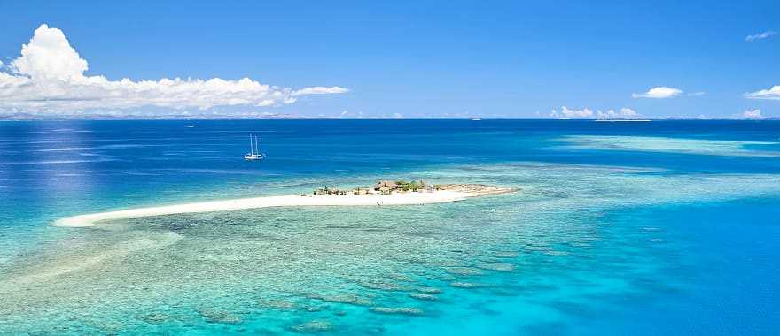 Beautiful tropical island Viti Levu, Fiji