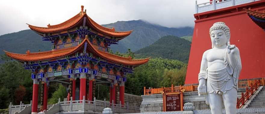 Chonsheng Monastery in Yunnan, China