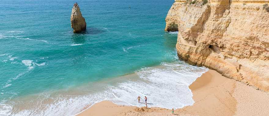 Carvalho beach in Algarve, Portugal