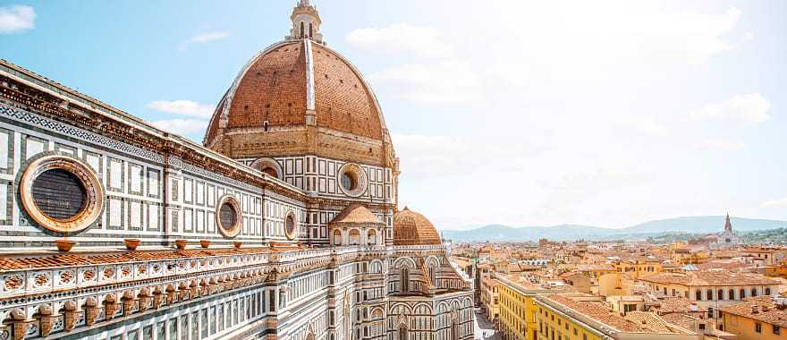 Dome of Santa Maria del Fiore church in Florence