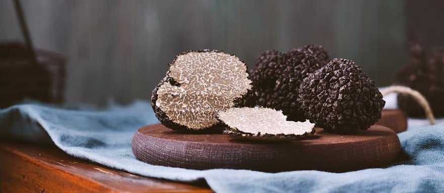 Black truffles in Italy