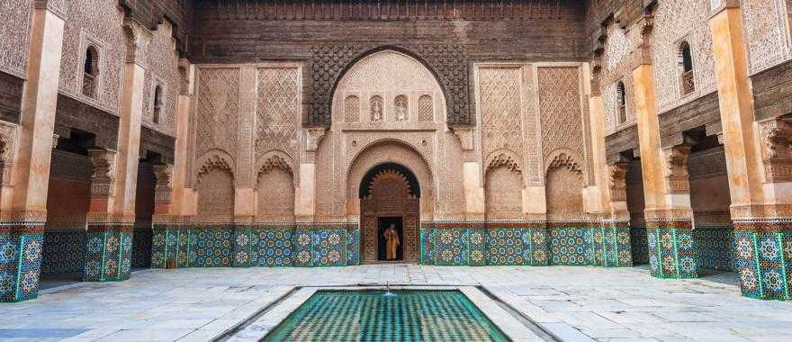 Ben Yusef Madrasa in Marrakesh, Morocco