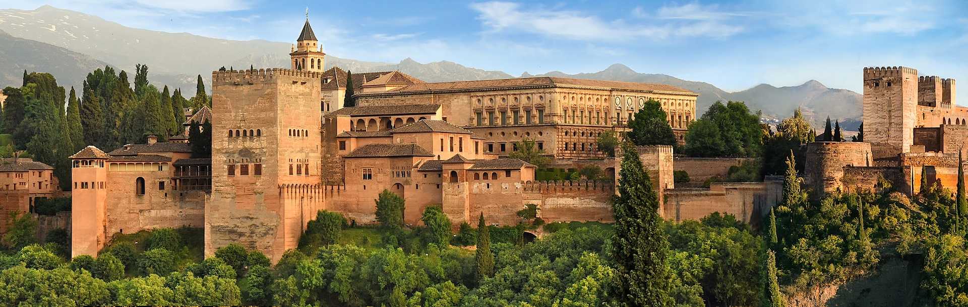 The Alhambra in Granada, Spain