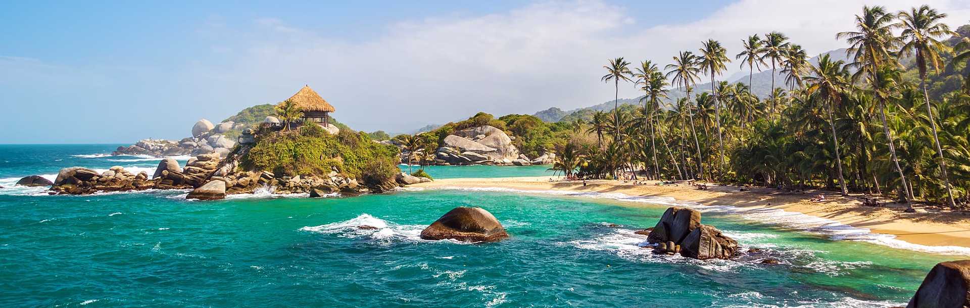 Tayrona National Park in northern Colombia.