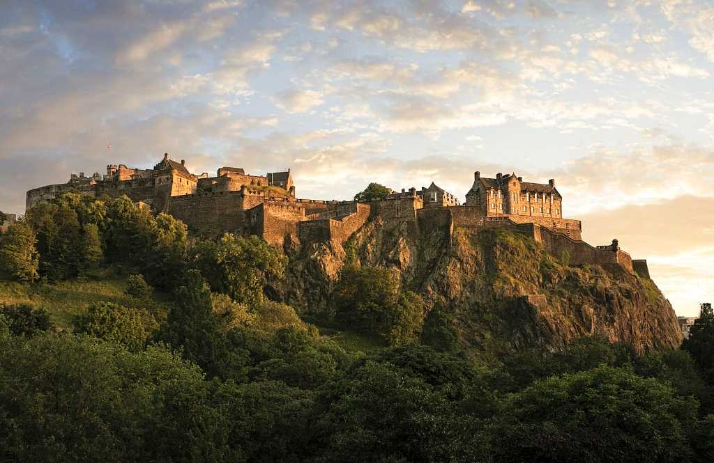 Edinburgh Castle in Scotland Edinburgh Castle in Scotland