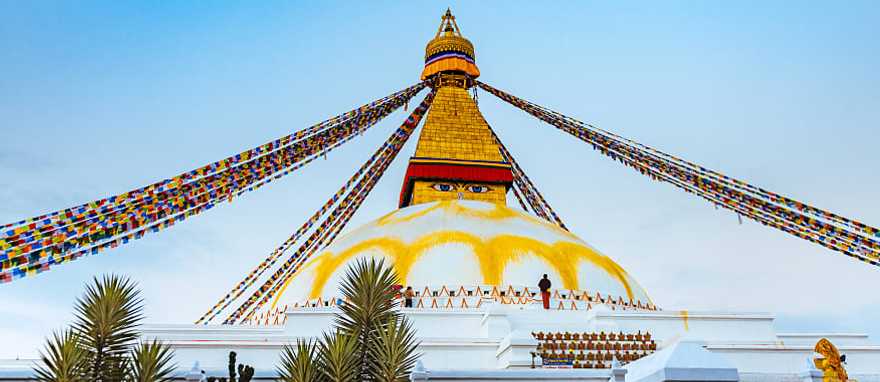 Boudhanath stupa in Kathmandu, Nepal Boudhanath stupa in Kathmandu, Nepal