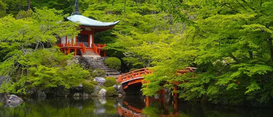 Japan Kyoto Temple Daigo ji Japan