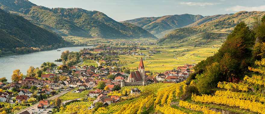 Village in Weissenkirchen, Austria