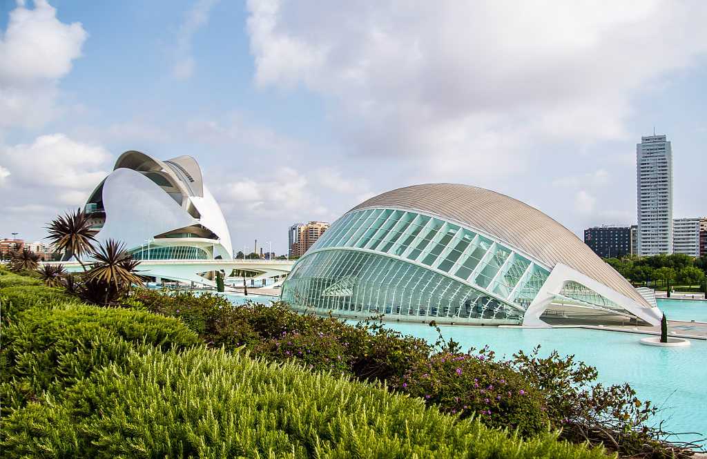 City of Arts and Sciences in Valencia, Spain City of Arts and Sciences in Valencia, Spain