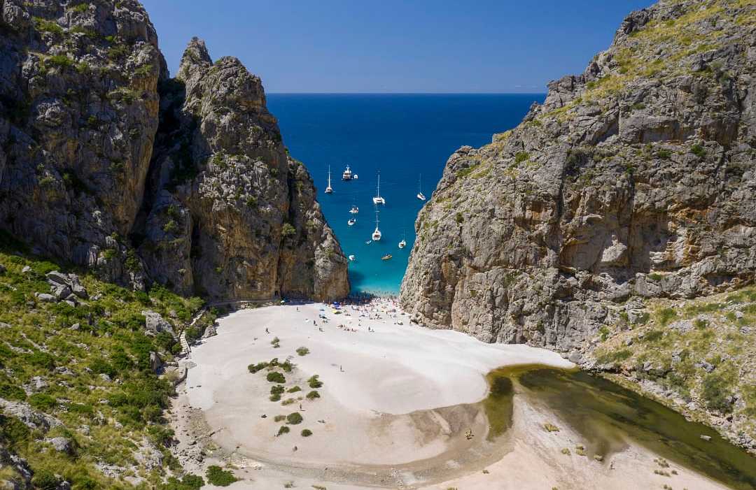 Torrent de Pareis in Majorca, Spain Torrent de Pareis in Majorca, Spain