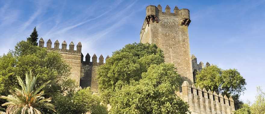 Castle of Almodovar del Rio in Cordoba, Spain