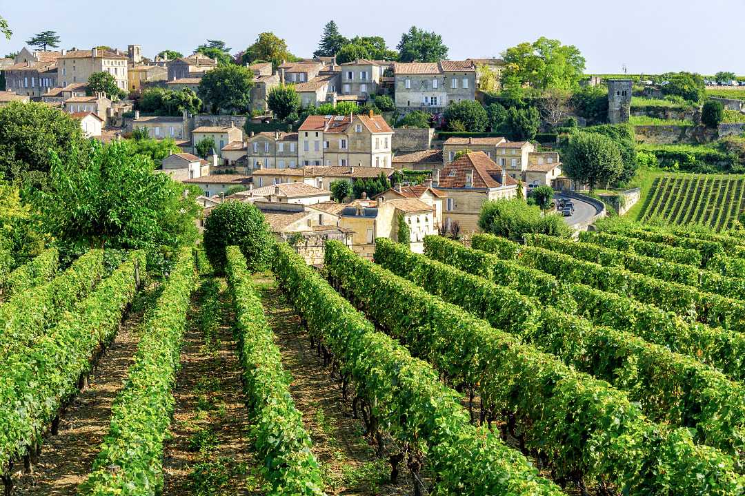 Saint Emilion Village in Bordeaux, France