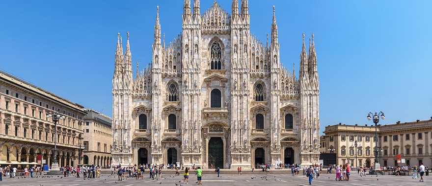 Milan Cathedral in Italy, the third largest church in Europe.