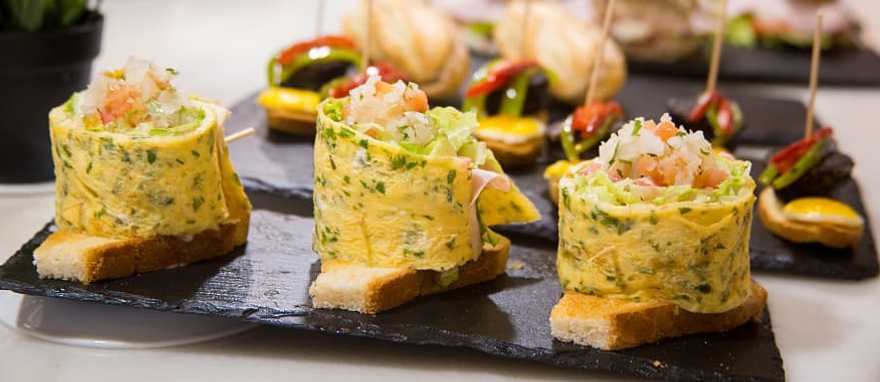 Typical Spanish tapas from Bilbao Typical Spanish tapas from Bilbao