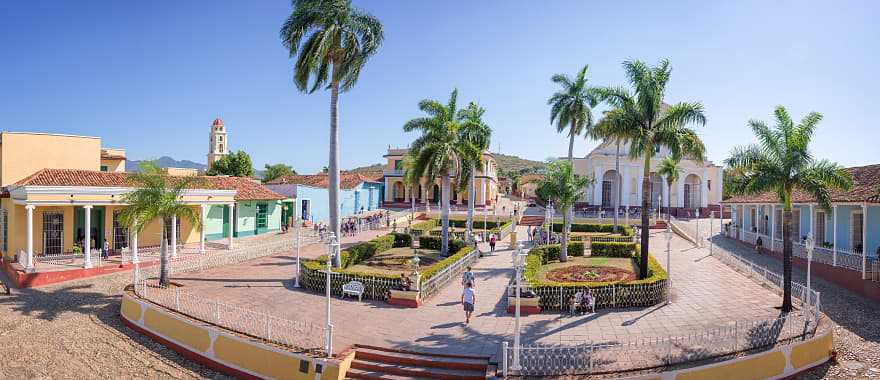 Plaza Mayor in Trinidad, Cuba