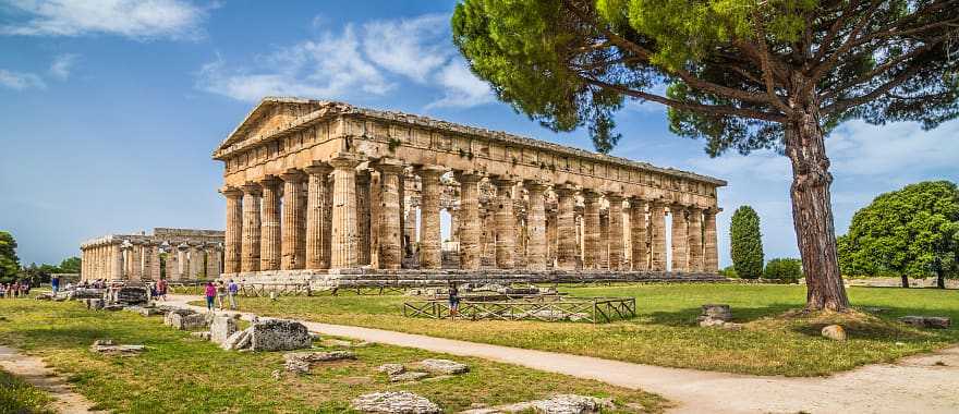 Temples of Paestum, archeological area in Italy
