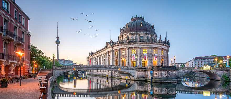 Museum Island, home to a constellation of famous Berlin museums.