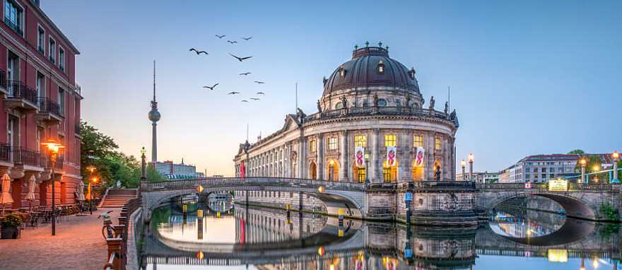 Museum Island, home to a constellation of famous Berlin museums.