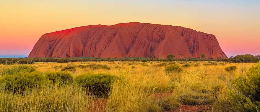 Ayers rock in Australia