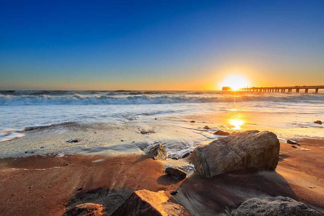 Jetti Pier in Swakopmund, Namibia