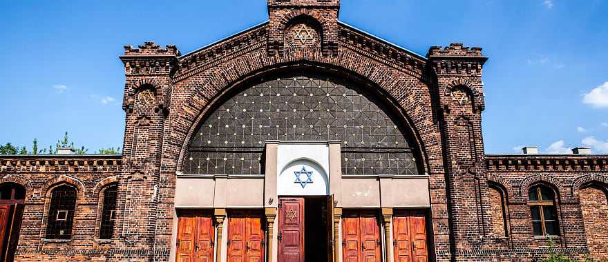 Jewish cemetery in Lodz, Poland.