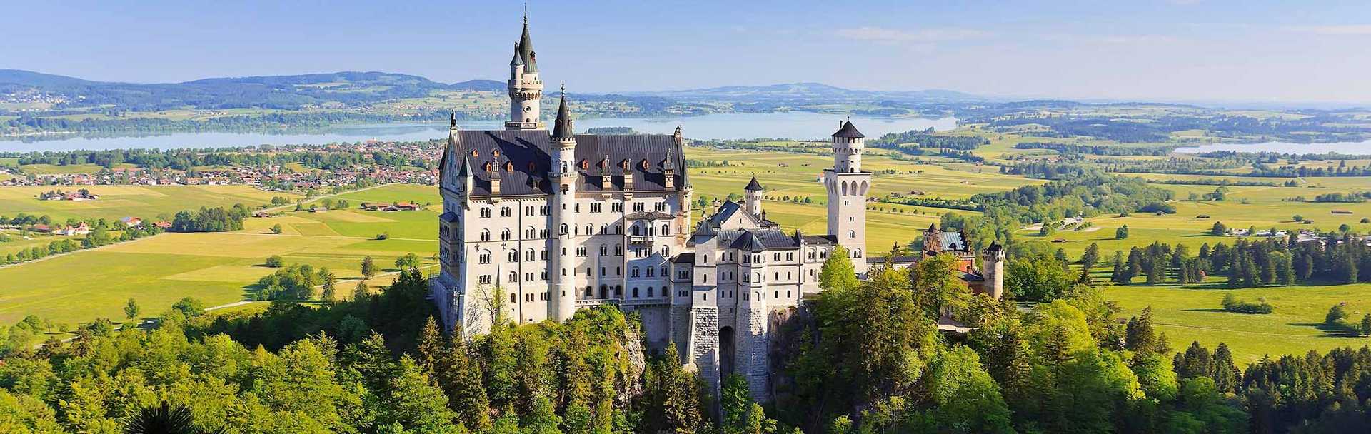 Neuschwanstein Castle, Bavaria, Germany.