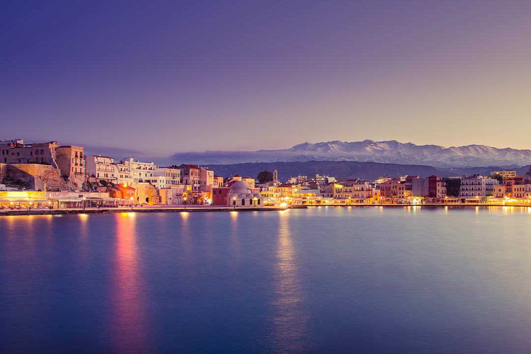 Chania on the island of Crete, Greece