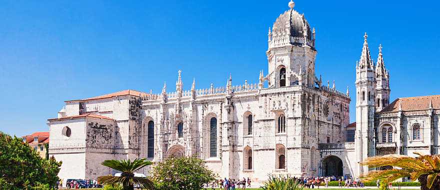 Jeronimos Monastery in Lisbon, Portugal.