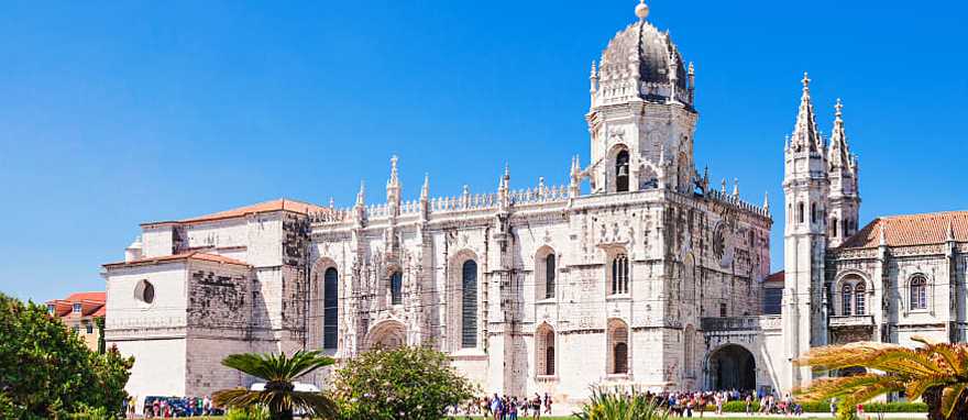 Jeronimos Monastery in Lisbon, Portugal. Jeronimos Monastery in Lisbon, Portugal.