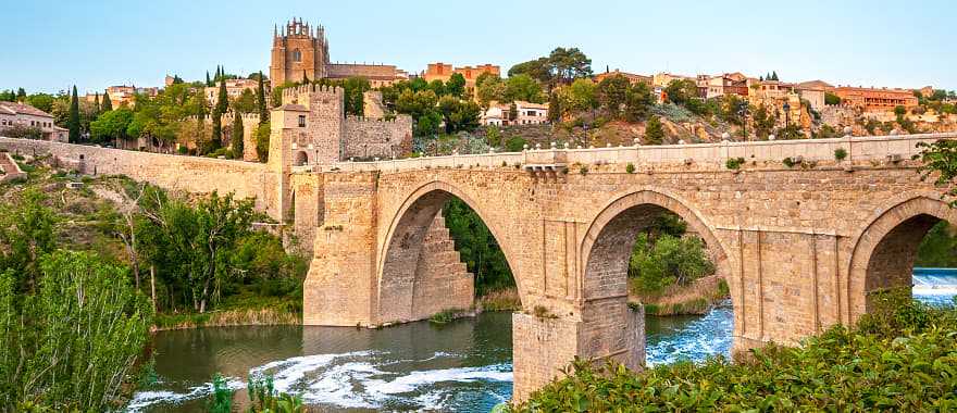Stone Bridge in Toledo, Spain