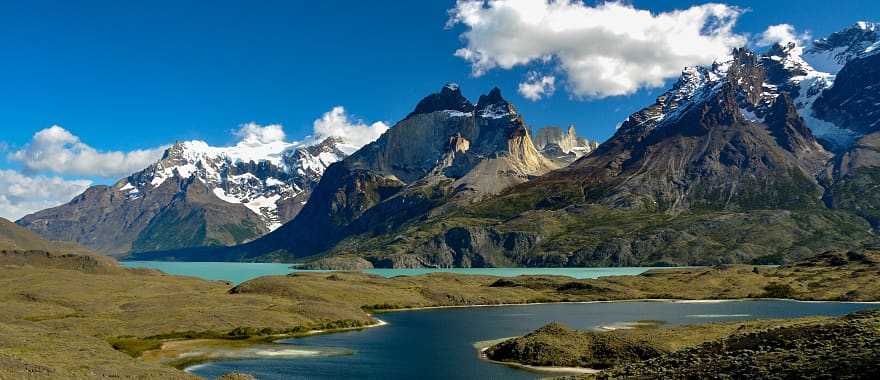 Lake Nordenskjold along the W Trek in Chilean Patagonia