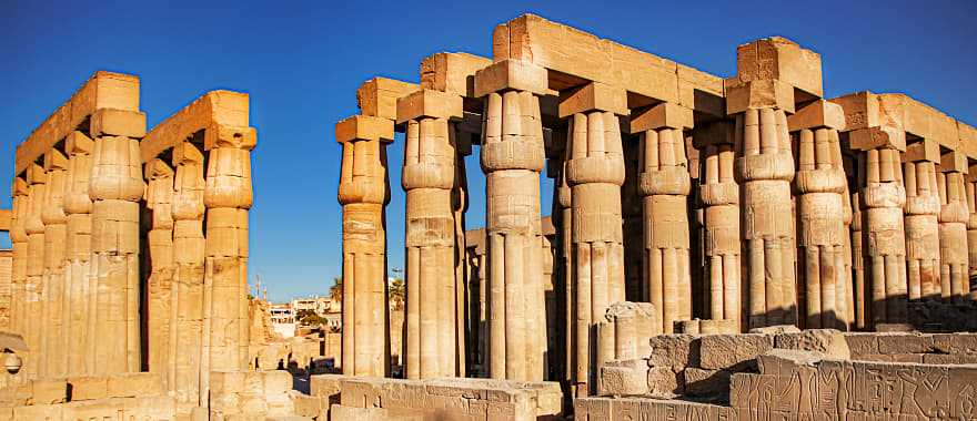 Ruins of the Temple of Amon Ra, Luxor, Egypt
