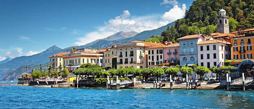 Discover Bellagio, a small but very picturesque town on the shores of Lake Como