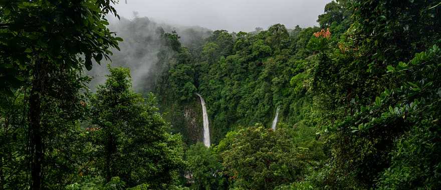 Waterfalls in La Fortuna, Costa Rica