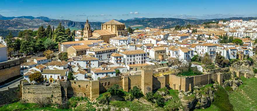 Medieval hilltop town of Ronda, Spain