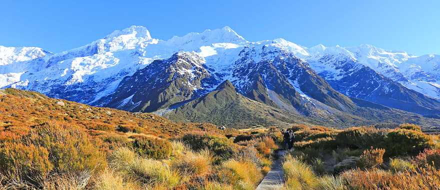Mt. Cook National Park in New Zealand