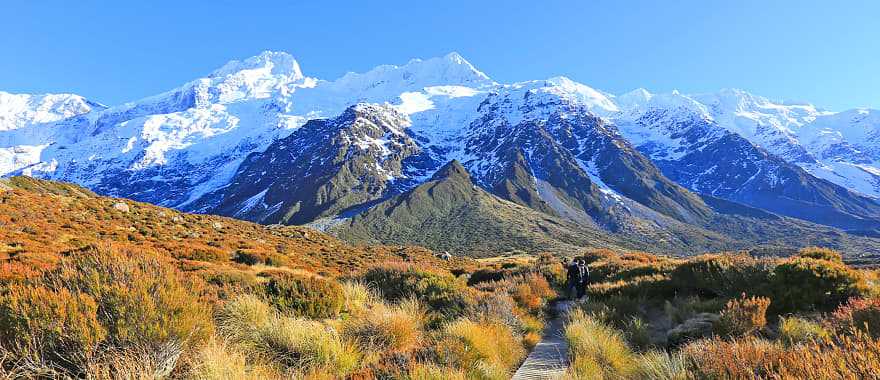Mt. Cook National Park in New Zealand